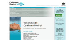 Desktop Screenshot of carlskronafloating.se