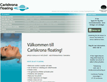 Tablet Screenshot of carlskronafloating.se